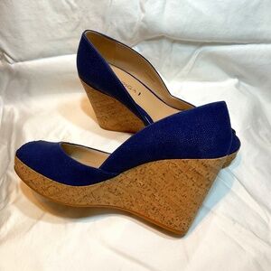 Via Spiga V Stam Lapis 7.5 Wedge Pump
